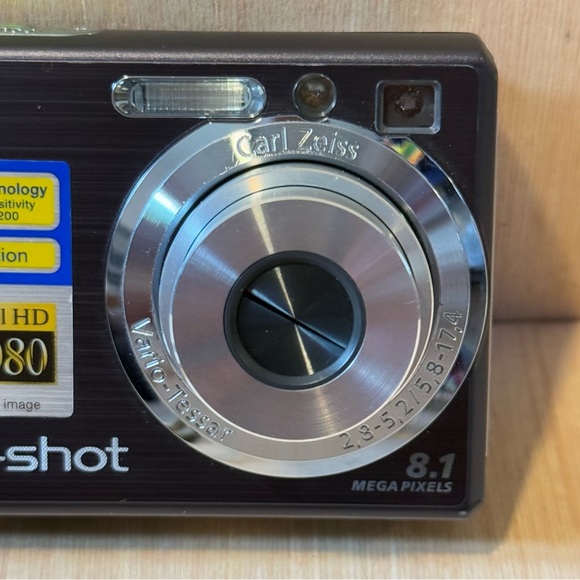 Sony Cyber-Shot DSC-W90 Blk 8.1 MP Digital Camera Screen Door Issues Read Blw! - Picture 2 of 13